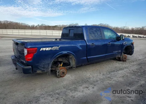 2019 Nissan Titan Xd Sl from USA, damaged, VIN 1N6BA1F45KN527587